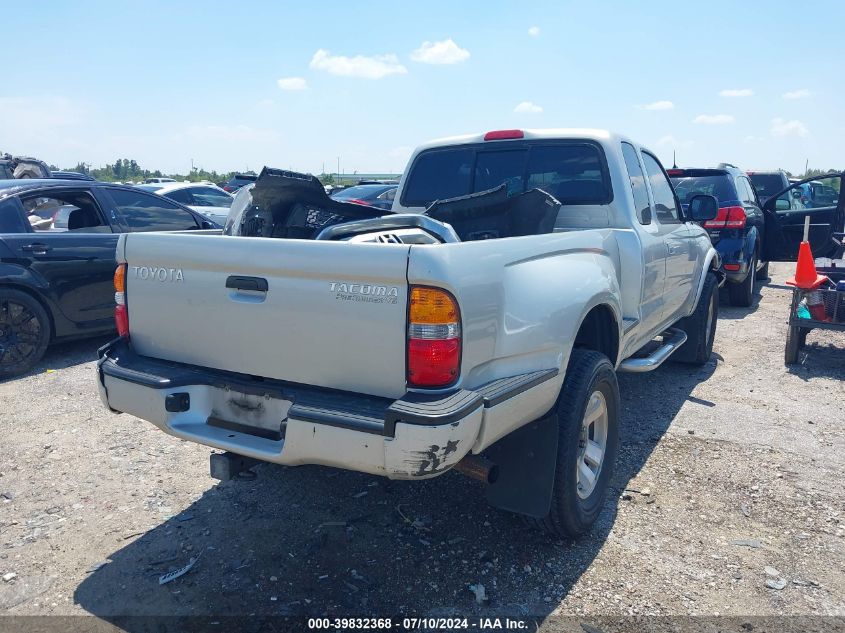 2003 Toyota Tacoma Xtracab Prerunner VIN: 5TESN92N93Z186813 Lot: 39832368