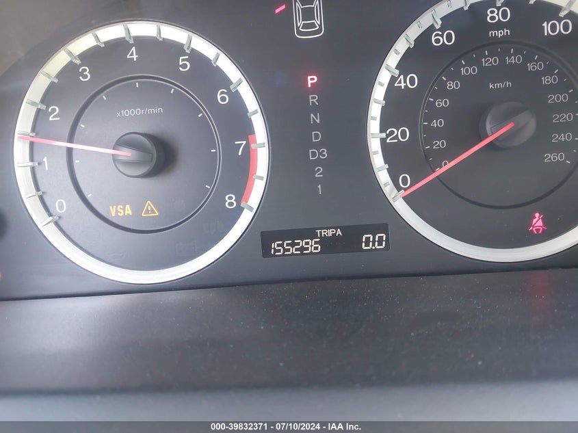 2010 Honda Accord 2.4 Lx VIN: 1HGCP2F39AA140339 Lot: 39832371