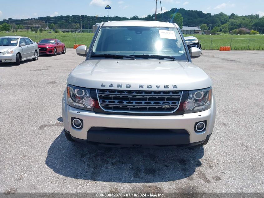 2016 Land Rover Lr4 VIN: SALAG2V60GA799302 Lot: 39832375