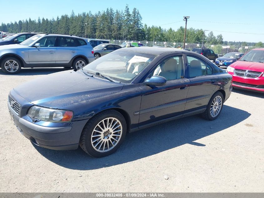 2003 Volvo S60 2.4T VIN: YV1RS58D032263226 Lot: 39832405