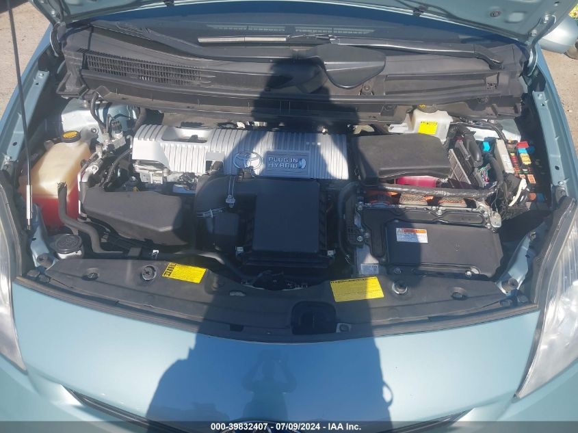 2013 Toyota Prius Plug-In VIN: JTDKN3DP8D3032959 Lot: 39832407