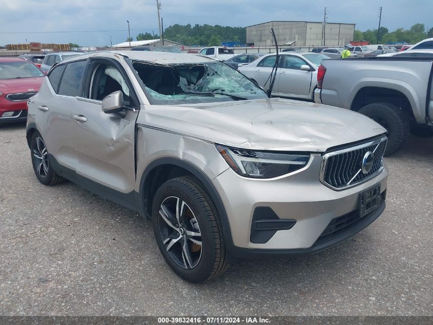 2024 Volvo Xc40 B5 Core Bright Theme/B5 Core Dark Theme VIN: YV4L12UK1R2264781 Lot: 39832416