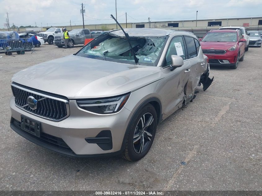 2024 Volvo Xc40 B5 Core Bright Theme/B5 Core Dark Theme VIN: YV4L12UK1R2264781 Lot: 39832416