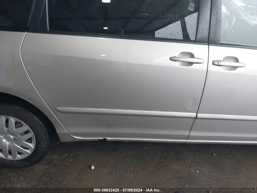 2006 Toyota Sienna Ce VIN: 5TDZA23C76S466228 Lot: 39832425