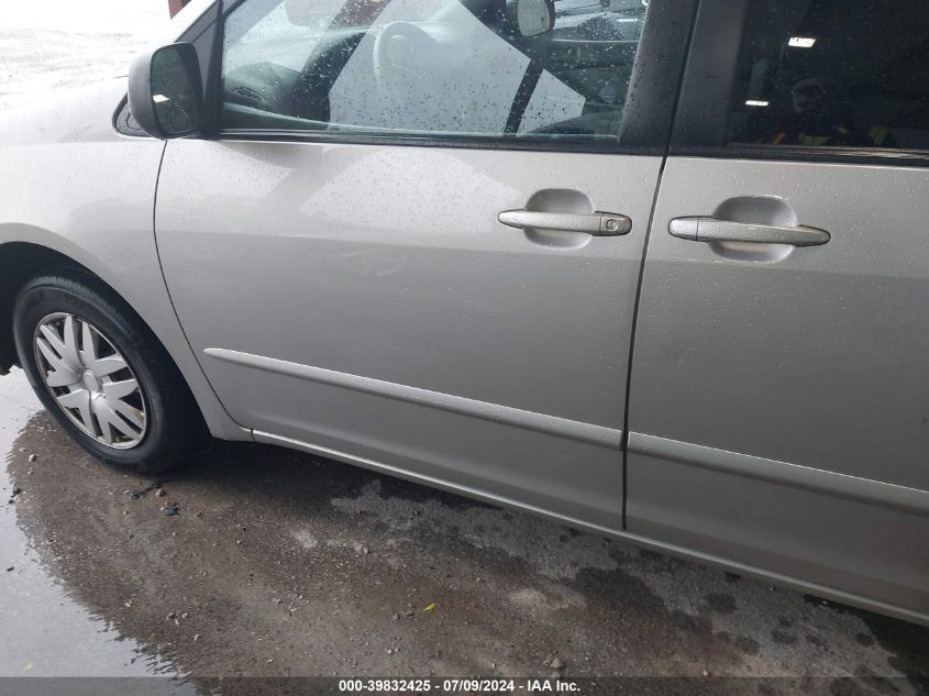 2006 Toyota Sienna Ce VIN: 5TDZA23C76S466228 Lot: 39832425