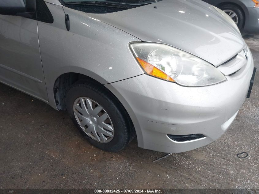 2006 Toyota Sienna Ce VIN: 5TDZA23C76S466228 Lot: 39832425