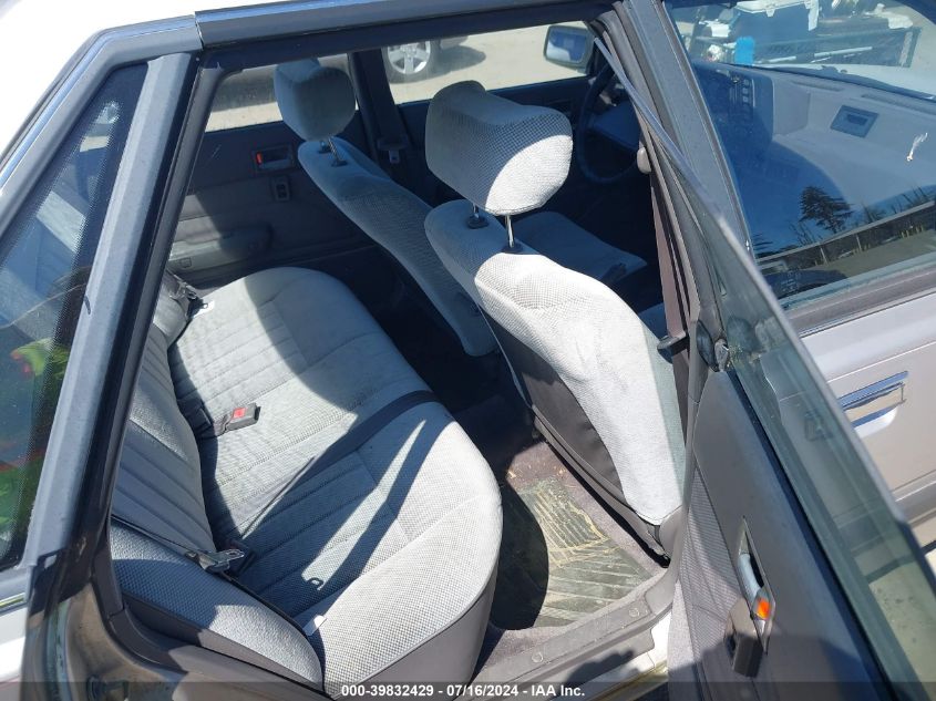 1989 Subaru Gl 4Wd VIN: JF2AC53BXKF222861 Lot: 39832429