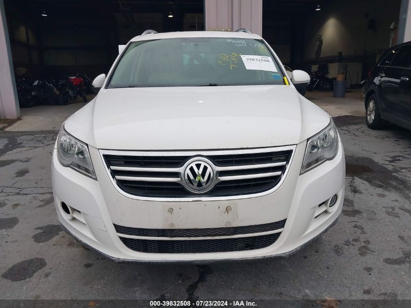 2010 Volkswagen Tiguan Wolfsburg Edition VIN: WVGBV7AX4AW529413 Lot: 39832508