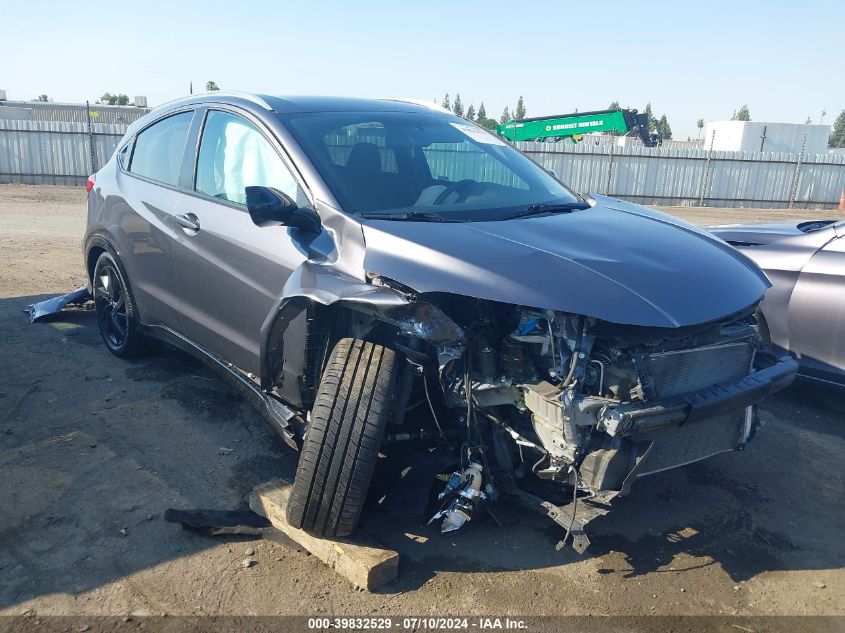 2021 Honda Hr-V 2Wd Sport VIN: 3CZRU5H10MM708056 Lot: 39832529