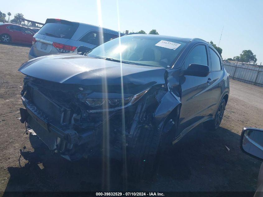 2021 Honda Hr-V 2Wd Sport VIN: 3CZRU5H10MM708056 Lot: 39832529