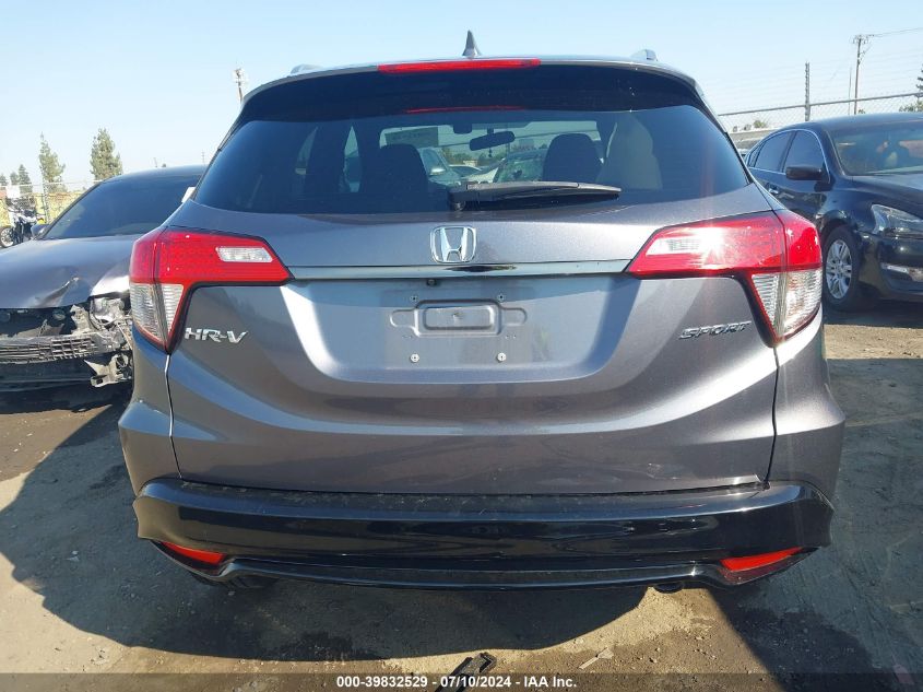 2021 Honda Hr-V 2Wd Sport VIN: 3CZRU5H10MM708056 Lot: 39832529