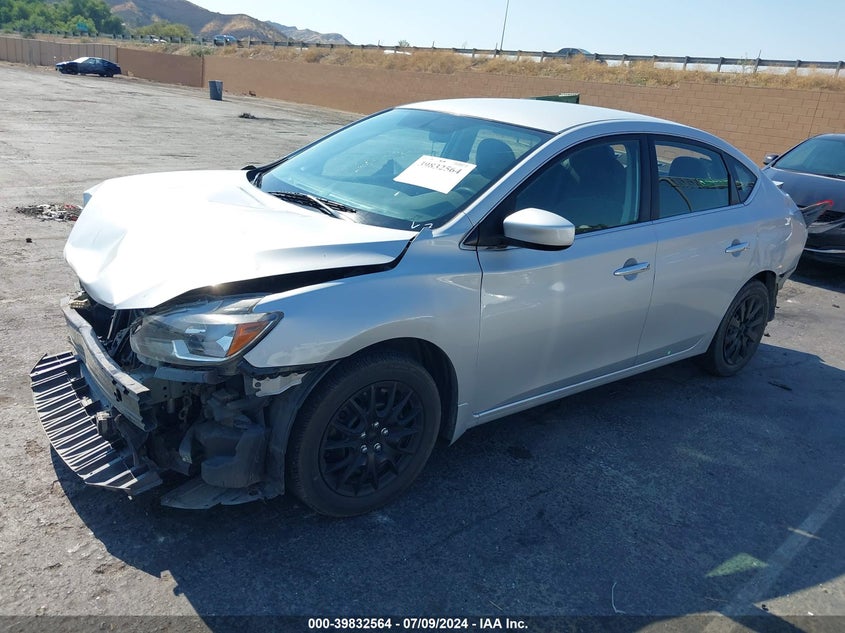 VIN 3N1AB7AP1KY231603 2019 NISSAN SENTRA S