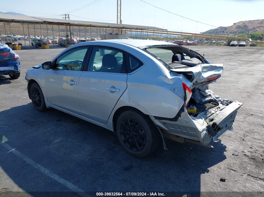 VIN 3N1AB7AP1KY231603 2019 NISSAN SENTRA S