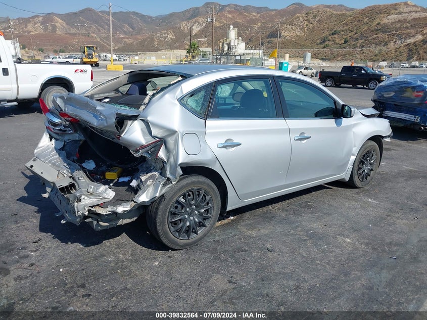VIN 3N1AB7AP1KY231603 2019 NISSAN SENTRA S
