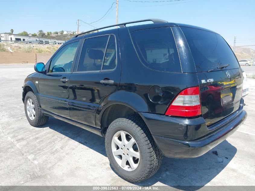 1999 Mercedes-Benz Ml 430 VIN: 4JGAB72EXXA065695 Lot: 39832563