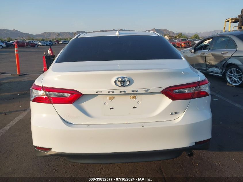 2020 Toyota Camry Le VIN: 4T1C11AK3LU916700 Lot: 39832577