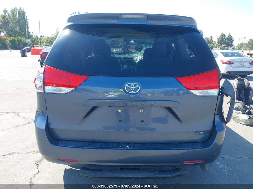 2014 Toyota Sienna Le V6 8 Passenger VIN: 5TDKK3DC3ES482931 Lot: 39832579