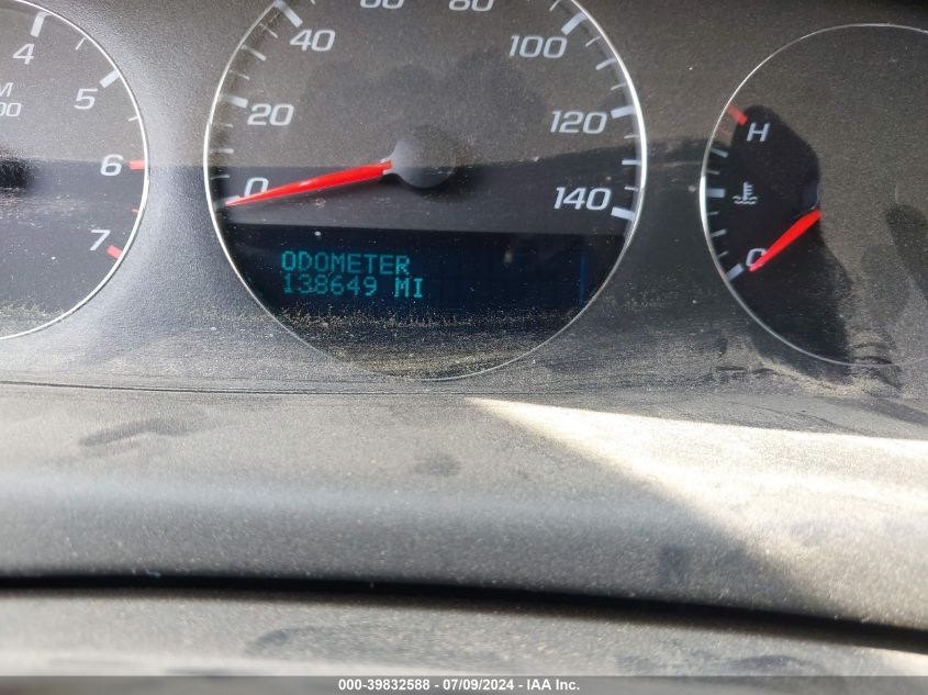 2009 Chevrolet Impala Lt VIN: 2G1WT57K491237736 Lot: 39832588