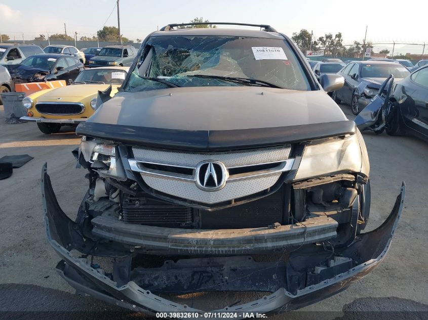 2008 Acura Mdx Technology Package VIN: 2HNYD28418H549458 Lot: 39832610