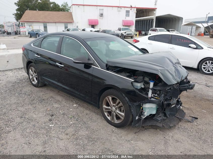 5NPE34AF0JH669073 2018 HYUNDAI SONATA - Image 1