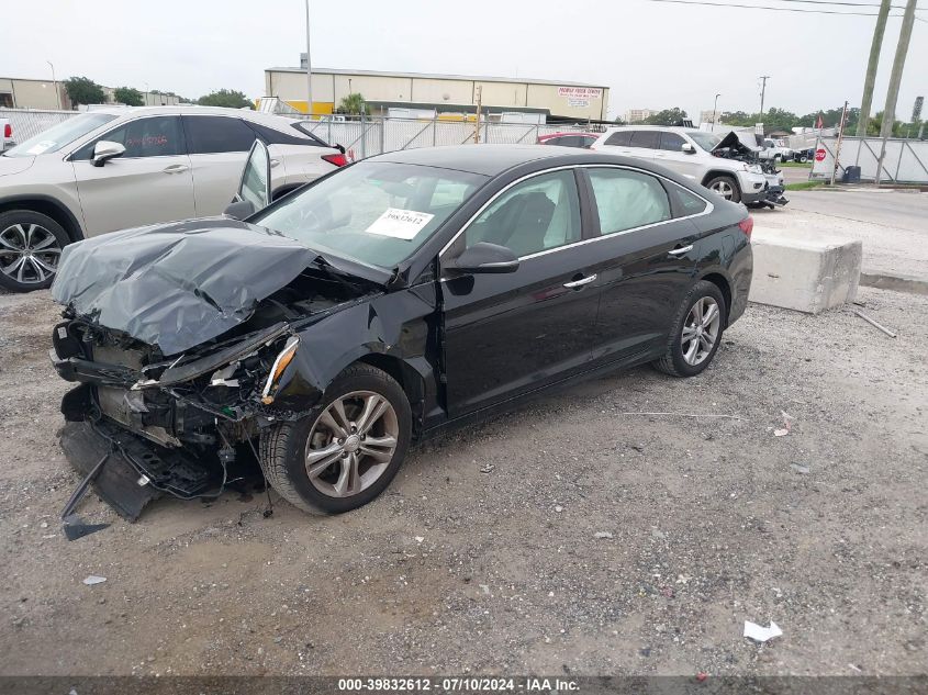 5NPE34AF0JH669073 2018 HYUNDAI SONATA - Image 2