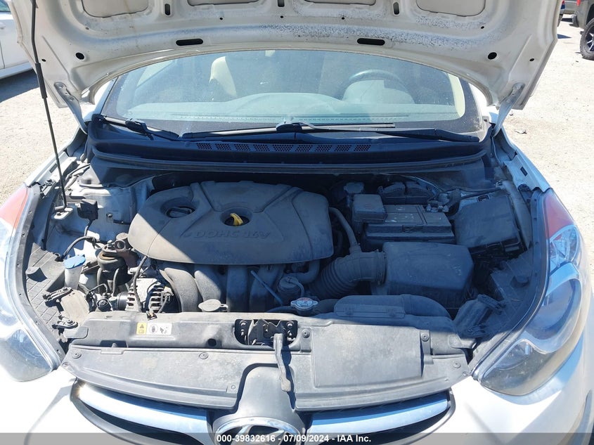 2013 Hyundai Elantra Gls VIN: 5NPDH4AE0DH249161 Lot: 39832616