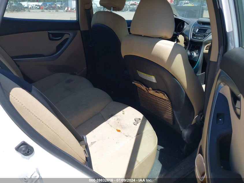 2013 Hyundai Elantra Gls VIN: 5NPDH4AE0DH249161 Lot: 39832616