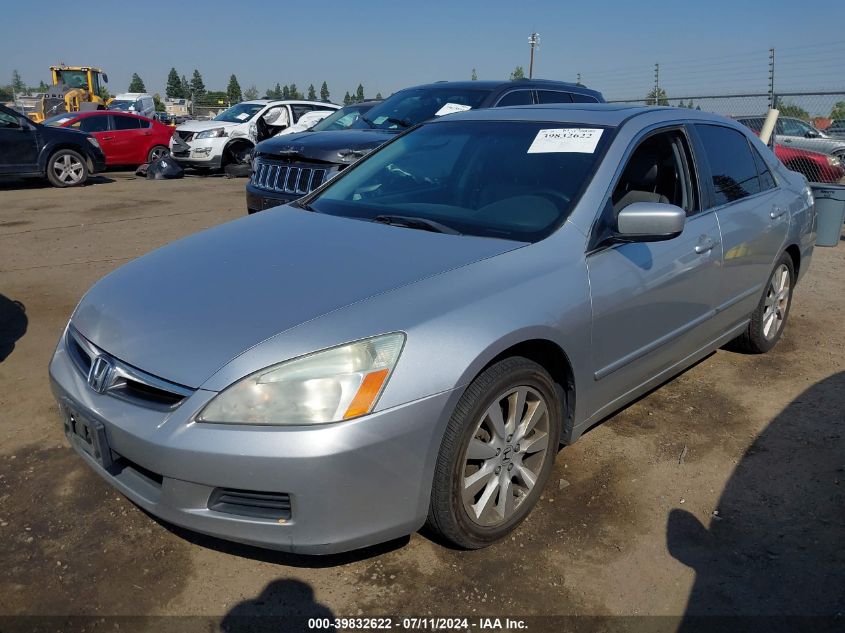 1HGCM66557A095796 2007 Honda Accord 3.0 Ex