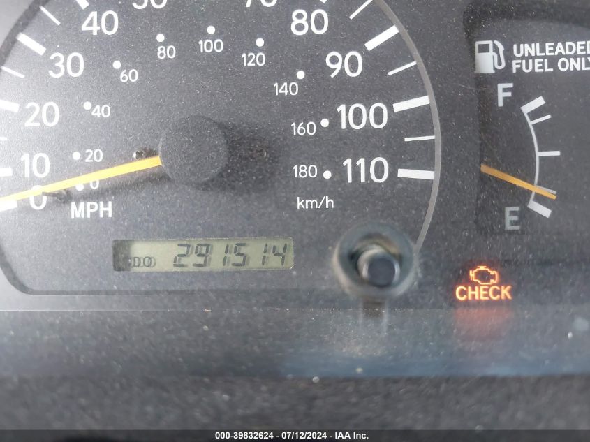 1999 Toyota Tacoma VIN: 4TAWM72N9XZ492254 Lot: 39832624