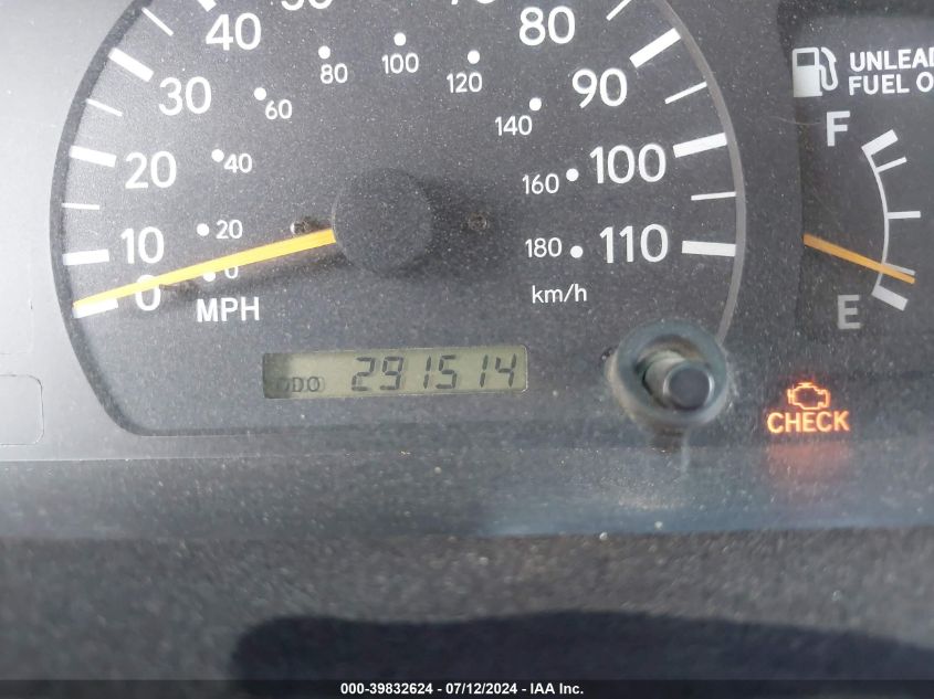 1999 Toyota Tacoma VIN: 4TAWM72N9XZ492254 Lot: 39832624