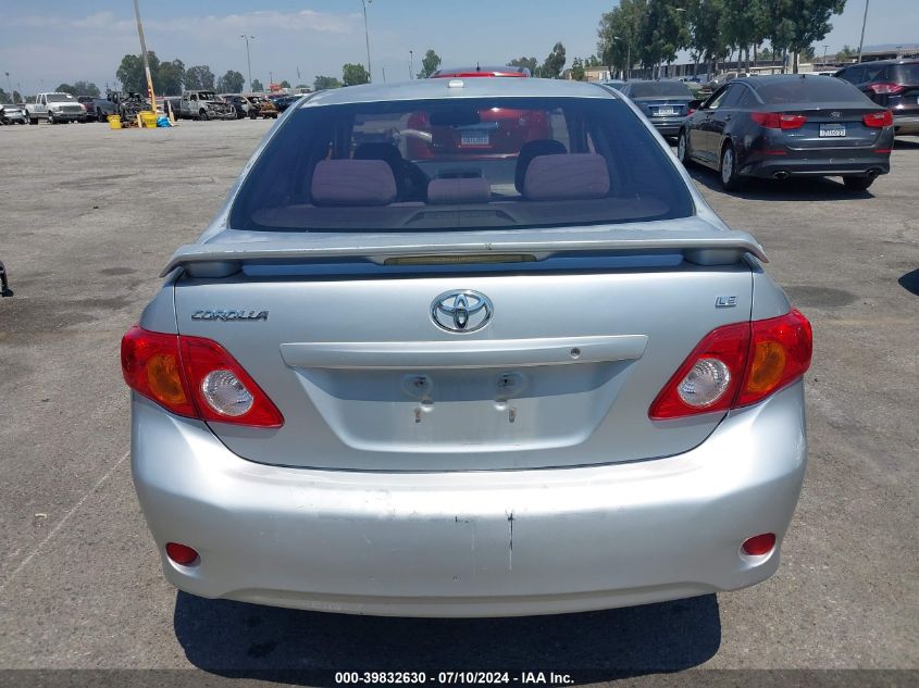 2009 Toyota Corolla Le VIN: JTDBL40E19J022728 Lot: 39832630