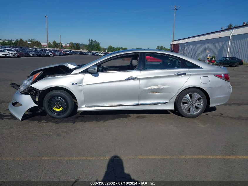 KMHEC4A46EA108576 2014 Hyundai Sonata Hybrid Limited