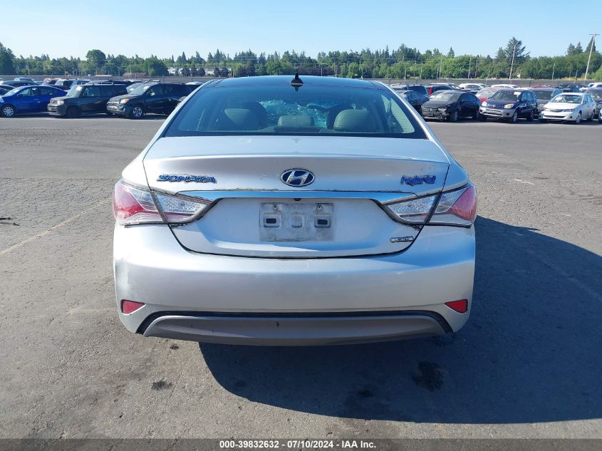 KMHEC4A46EA108576 2014 Hyundai Sonata Hybrid Limited