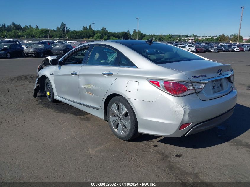 VIN KMHEC4A46EA108576 2014 HYUNDAI SONATA HYBRID no.3