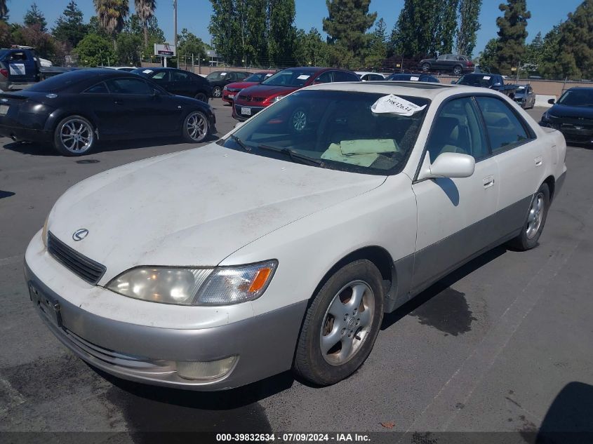 1999 Lexus Es 300 VIN: JT8BF28G9X5063498 Lot: 39832634