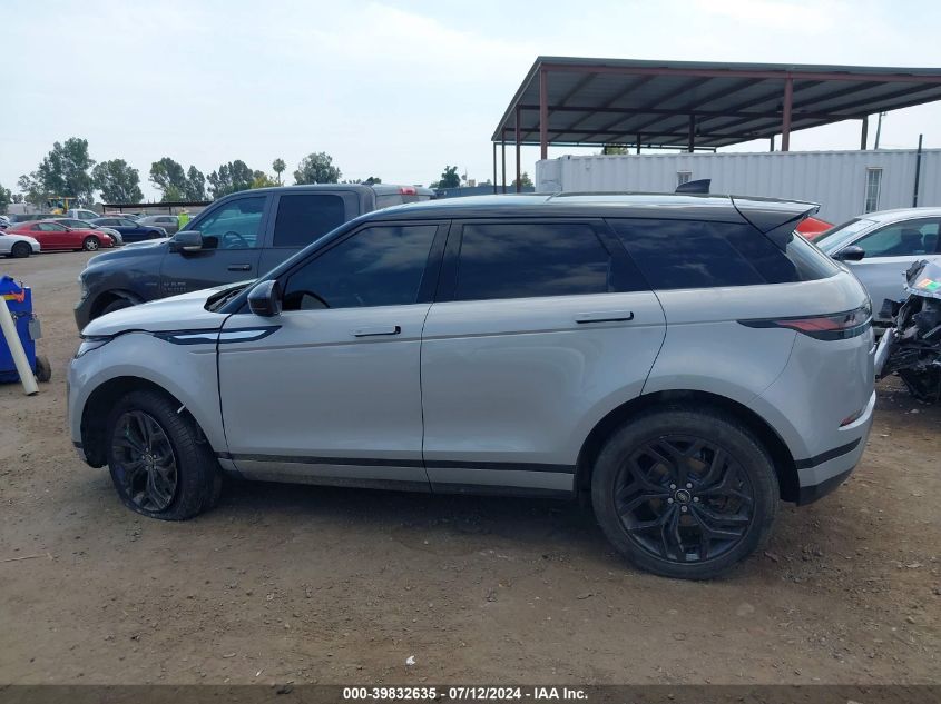 2020 Land Rover Range Rover Evoque Se VIN: SALZP2FXXLH099587 Lot: 39832635