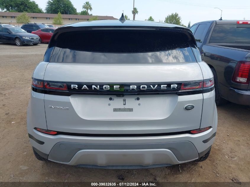 2020 Land Rover Range Rover Evoque Se VIN: SALZP2FXXLH099587 Lot: 39832635