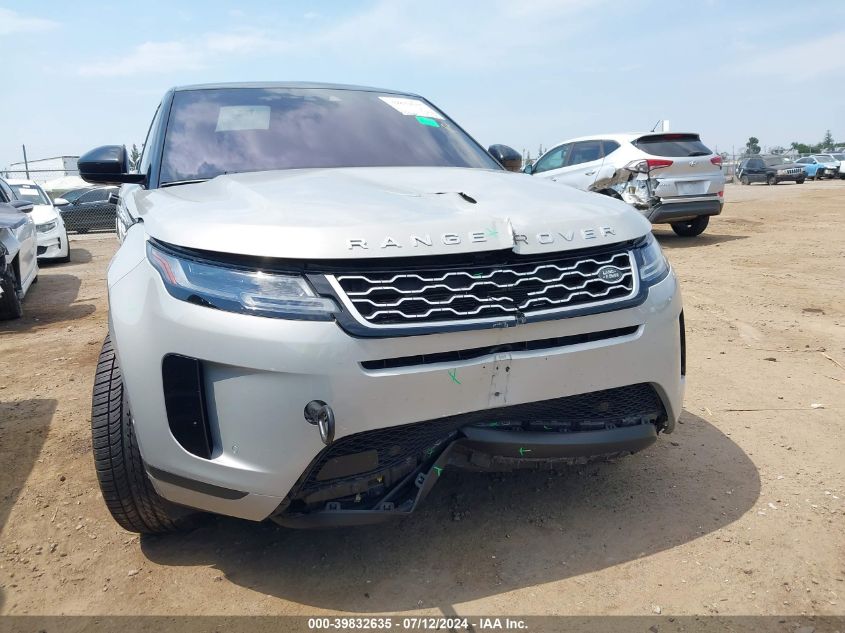 2020 Land Rover Range Rover Evoque Se VIN: SALZP2FXXLH099587 Lot: 39832635