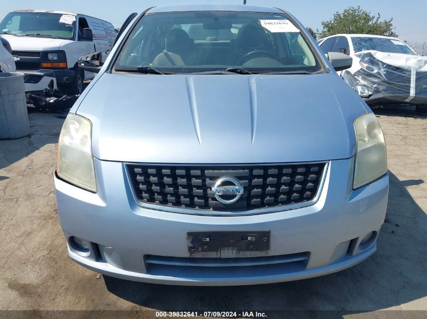 2009 Nissan Sentra 2.0S VIN: 3N1AB61E39L652237 Lot: 39832641