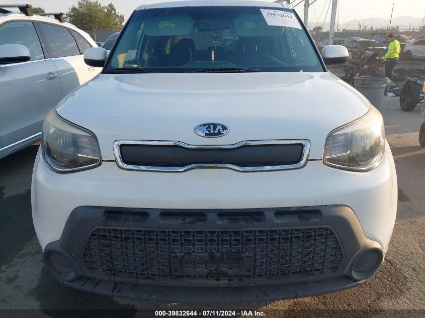 2014 Kia Soul VIN: KNDJN2A27E7018575 Lot: 39832644