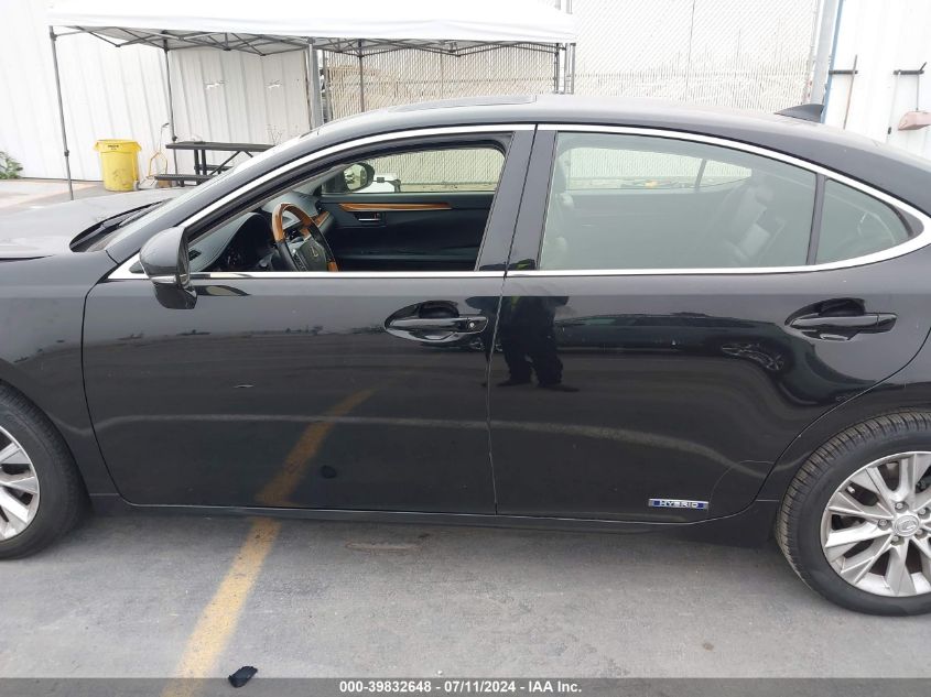 2015 Lexus Es 300H VIN: JTHBW1GG0F2088656 Lot: 39832648