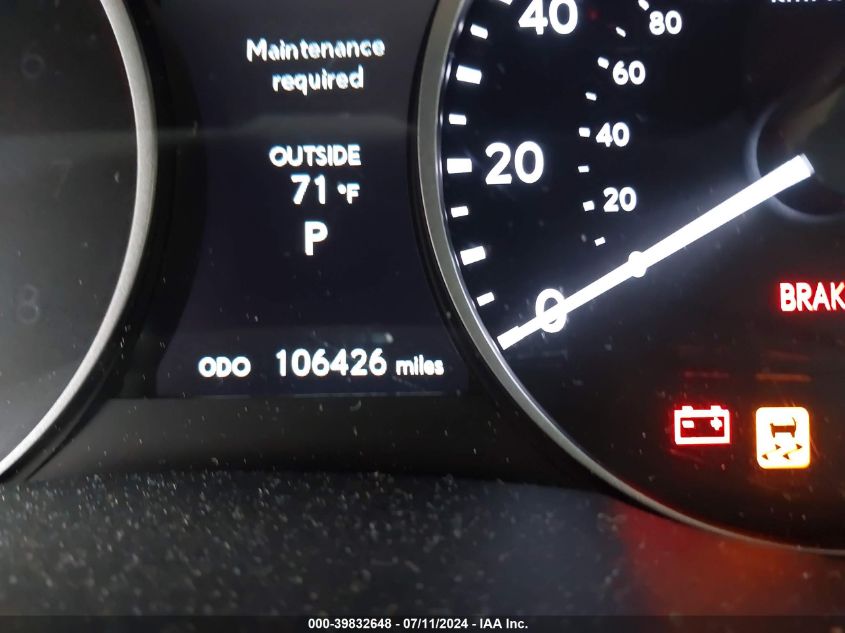 2015 Lexus Es 300H VIN: JTHBW1GG0F2088656 Lot: 39832648