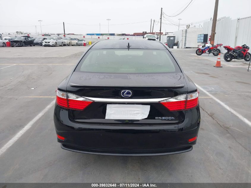 2015 Lexus Es 300H VIN: JTHBW1GG0F2088656 Lot: 39832648