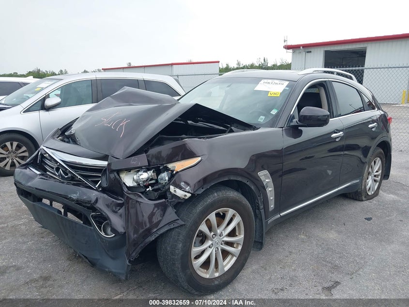 2012 Infiniti Fx35 VIN: JN8AS1MU6CM121201 Lot: 39832659