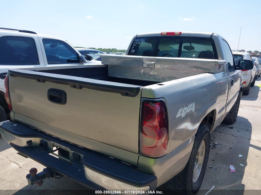 2006 Chevrolet Silverado 1500 Work Truck VIN: 1GCEK14V56Z230763 Lot: 39832666