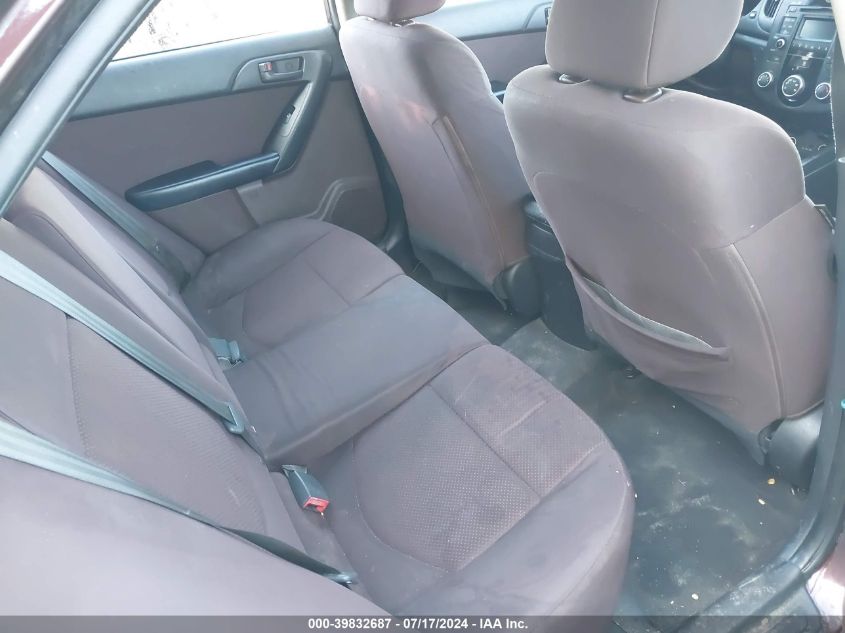 2010 Kia Forte Ex VIN: KNAFU4A2XA5812624 Lot: 39832687