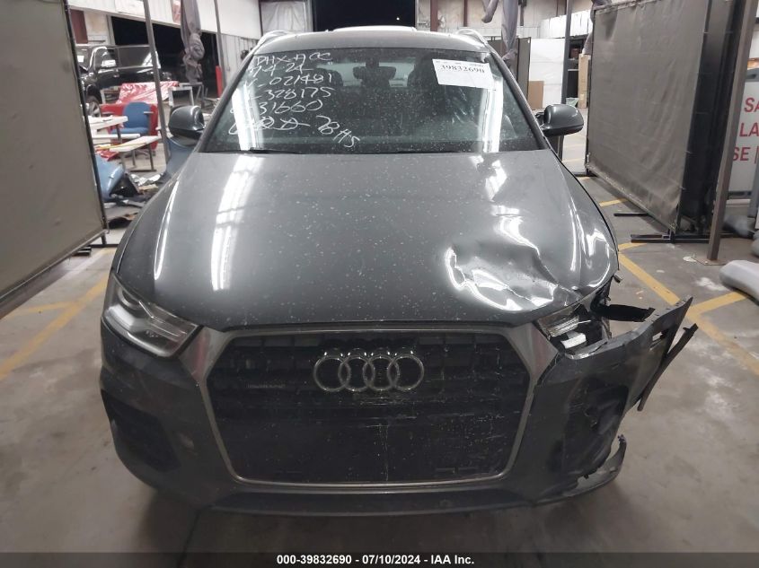 2016 Audi Q3 Premium Plus VIN: WA1EFCFS4GR021481 Lot: 39832690