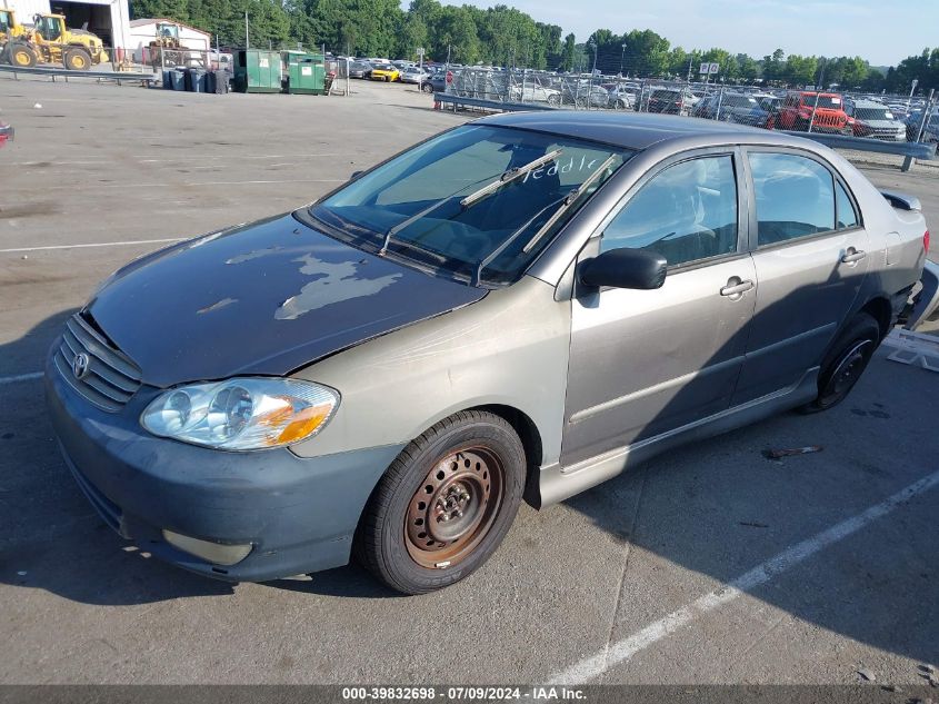 1NXBR32E54Z221161 | 2004 TOYOTA COROLLA