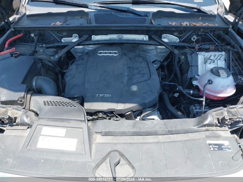 2018 Audi Q5 Premium Plus VIN: WA1BNAFY5J2002890 Lot: 39832701