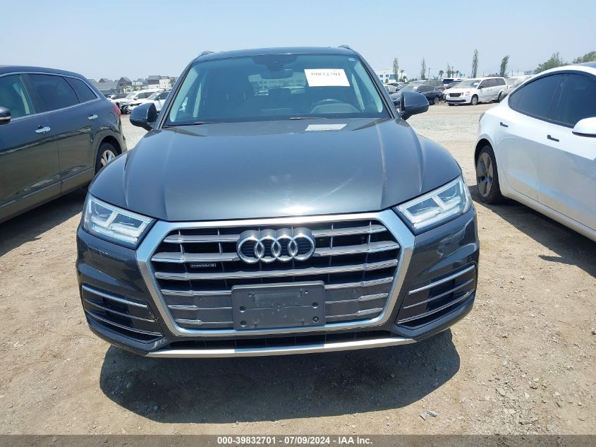 2018 Audi Q5 Premium Plus VIN: WA1BNAFY5J2002890 Lot: 39832701